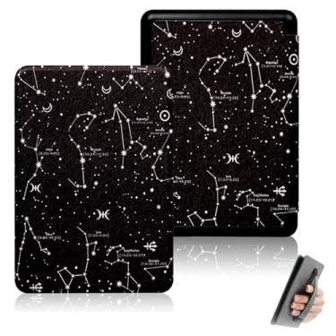 Imagem de GUKSRASO Capa para Kindle Paperwhite 11ª Geração/Signature Edition (6.8", Modelo: M2L3EK/M2L4EK) - Feito de Material à Prova D'água, com Suspensão Automática, Alça de Mão