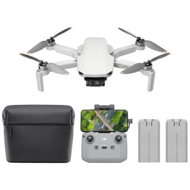 Imagem de Combo de Drone DJI Mini 4K Camera, Drone com Câmera 4K UHD para Adultos, Estabilização Gimbal 3 Eixos, Transmissão de Vídeo 10km