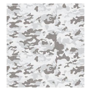 Imagem de Papel de Parede Adesivo Camuflado Cinza Desgastado - 3m x 0,60m - Crom