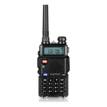 Imagem de Radio Comunicador Baofeng UV-5R Dual Band - 128 Ch - Preto