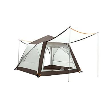 Imagem de YAYA2021-SHOP Barraca pop-up automática para 5 a 6 pessoas, barraca de abrigo solar de tamanho grande adequada para atividades ao ar livre e caminhadas, viagens, abrigo solar