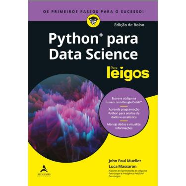 Imagem de Python para data science para leigos