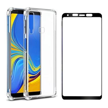 Imagem de 2X Kit Case Capa Proteção Para Samsung Galaxy A9 2018 + Peli