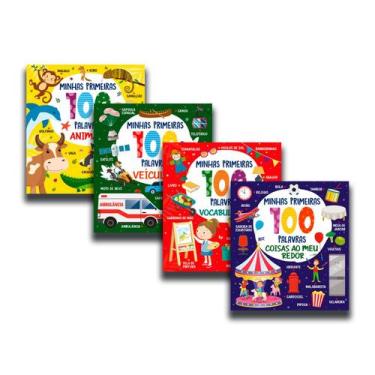 Imagem de Combo Minhas Primeiras 100 Palavras - Kit 4 com Livrinhos - ON LINE ED