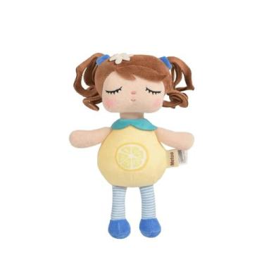 Imagem de Boneca Metoo Com Caixa Mini Angela Frutas Limãozinho, 22 cm