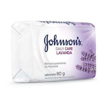 Imagem de Sabonete Johnsons Daily Care Lavanda 80g