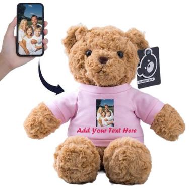 Imagem de Brinquedo de pelúcia de urso de pelúcia personalizado 33 cm - Marca Pr