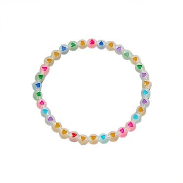 Imagem de Tornozeleira Boho que brilha no escuro, pulseira boêmia para natação noturna, festas à beira-mar, acessórios de corrente para pés boêmios, One Size, Acrílico, Sem Pedra Preciosa