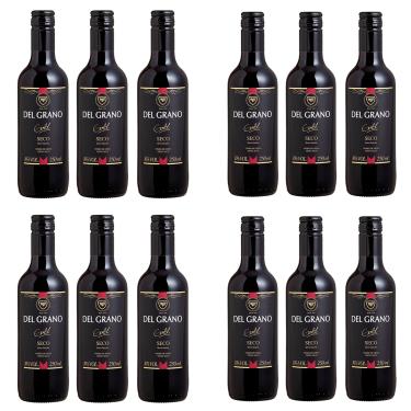 Imagem de MINI VINHO DEL GRANO GOLD SECO PACK C/12UNID 250ML