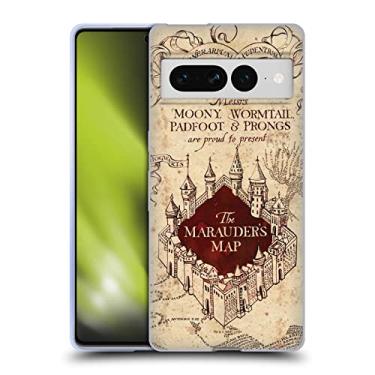 Imagem de Head Case Designs Capa de gel oficialmente licenciada por Harry Potter O Mapa do Maroto, Prisioneiro de Azkaban II [proteção de grau militar] compatível com Google Pixel 7 Pro