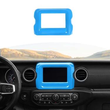 Imagem de Tampa de acabamento do painel de rádio do console central para Jeep JL