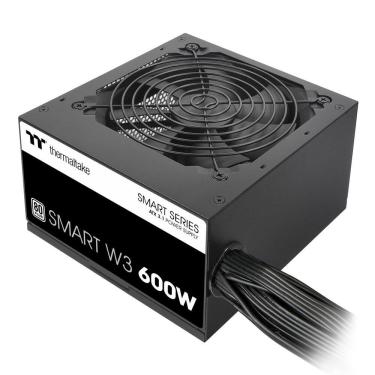 Imagem de Fonte de alimentação Thermaltake Smart W3 600W 80Plus ATX 3.1