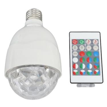 Imagem de Lâmpada Estroboscópica de Led, Bola de Discoteca, E27, Controle Remoto Ativado por Som, Rgb, Led, Luzes Estroboscópicas, para Festa, Casamento, Bar