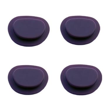 Imagem de foboko Vedação da tampa do bico para liquidificador portátil Ninja Blast Max BC200 e BC251, acessórios para liquidificador Ninja, peça de reposição Ninja, grau alimentício, à prova de vazamento. (roxo
