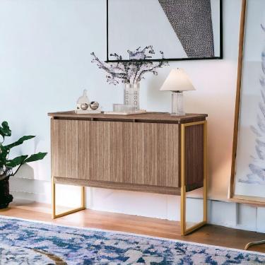 Imagem de Buffet Estilo Industrial 3 Portas Europa - Affara Dourado Affara Dourado