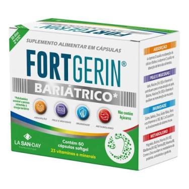 Imagem de Fortgerin Bariátrico - 60 Cápsulas - La San Day