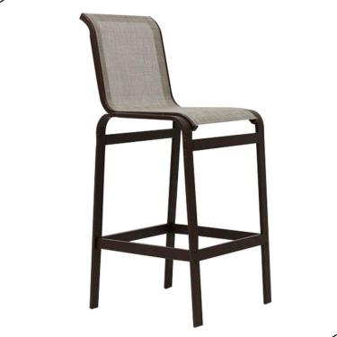 Imagem de Banqueta Modelo Lótus Premium Marrom Marrom-claro