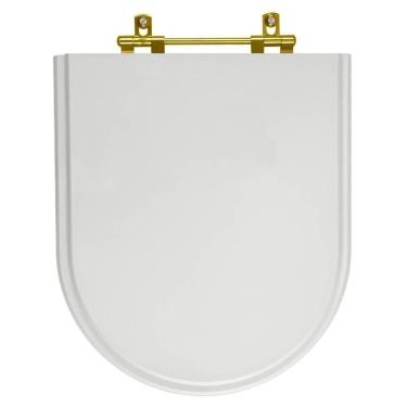 Imagem de Tampa De Vaso Carrara Cinza Real Para Bacia Deca