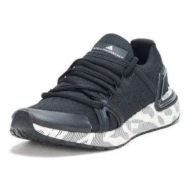 Imagem de adidas Tênis feminino Stella McCartney Ultraboost Ultra Boost DNA com cadarço casual - preto, Núcleo preto/núcleo preto, 36
