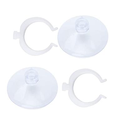 Imagem de YOUTHINK Acessórios para Aquário, Clipes de Ventosa de Plástico, 2 Peças Resistentes, Fácil Instalação para Tanques de Peixes e Aquários (Pode fixar 25-34mm)