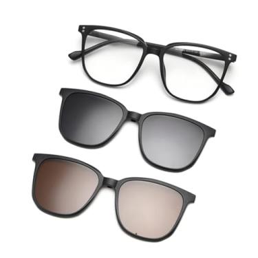 Imagem de VFDHN Óculos de Sol Polarizados Magnéticos Femininos TR90 UV400 Clip-on Fashion para Dirigir, Masculino e Feminino (6)