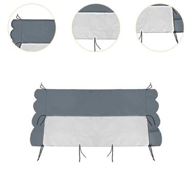 Imagem de RNXRZANK Cobertura para Teto de Empilhadeira para Proteção Contra Chuva, Cobertura Superior para Proteção Contra Sujeira E Sol, Suportando de 1000 a 3000 Kg de, Cinza Claro 105x140cm, Tamanho real