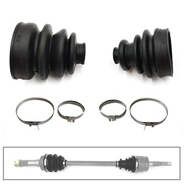 Imagem de OEM Hisun Bota homocinética de eixo dianteiro, bota de borracha contra poeira para UTV ATV Sector Vector 400 500 700, Massimo MSU500, MSU700, Axis, Coleman, Bennche, Cub Cadet Challenger (1 par)