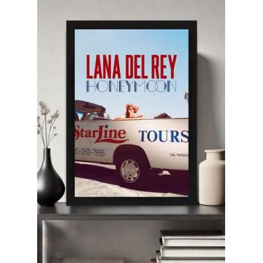 Imagem de Quadro Del Rey Lana com Vidro e Moldura Preta - Spark Loja