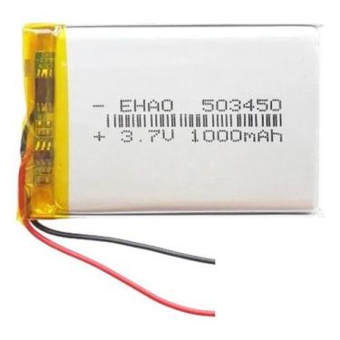 Imagem de Bateria 1000 Mah 3,7 V 5mm X 34mm X 50mm 2 Fios 503450 - - BGB ENERGY 