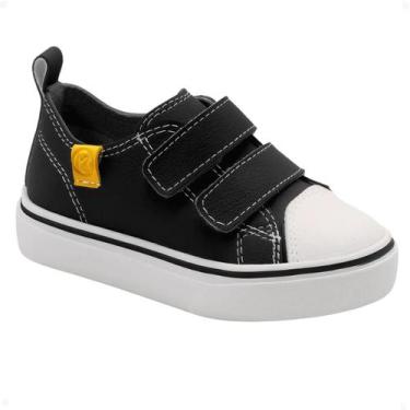 Imagem de Tênis Baby Klin Freestyle Tiras Autocolantes Fácil de Calçar, 18, Pret
