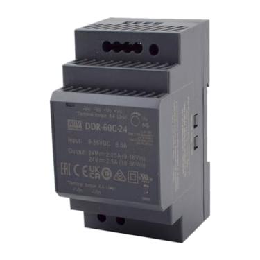 Imagem de Mean Well 60W Fonte De AlimentaçãO Dc-Dc Tipo Trilho Din Semi Modular Para RáDio Amador E Computador 24V 2.5A (DDR-60G-24 24V/2.5A/60W/DIN Rail Power)