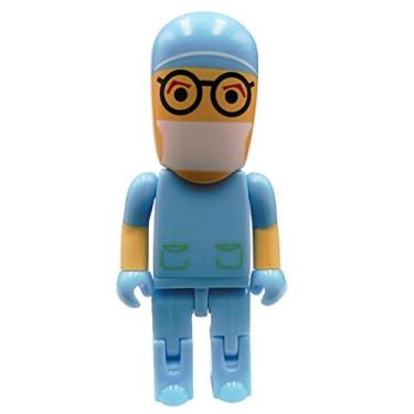 Imagem de Pen drive USB de 64 GB para cirurgião e enfermeira pen drive (azul)