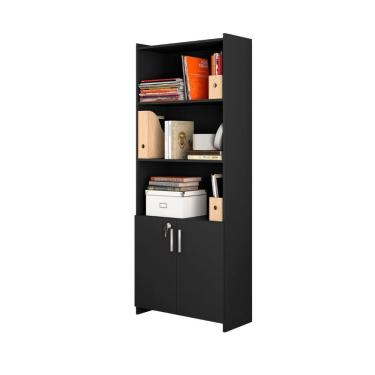 Imagem de Armario Multiuso Office - 2 Portas 4 Prateleiras MDF/MDP - Notavel