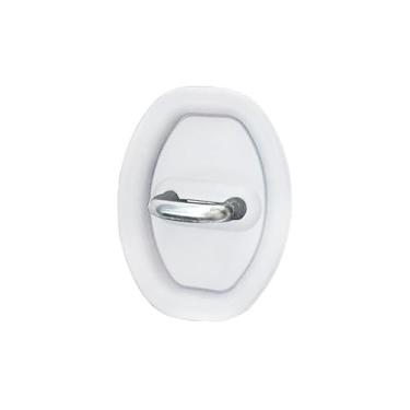 Imagem de Kit Protetor de Porta do Carro 4 Peças - Amortecedor Borracha Anti Colisão(Branco-4pcs)