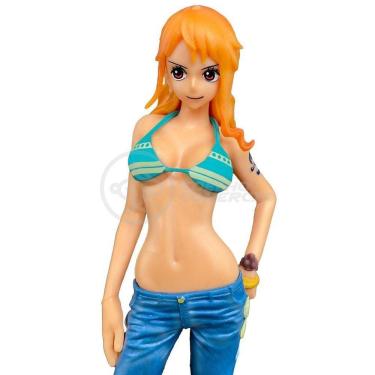 Imagem de Boneco Anime Action Figure Figura Ação One Piece 18cm