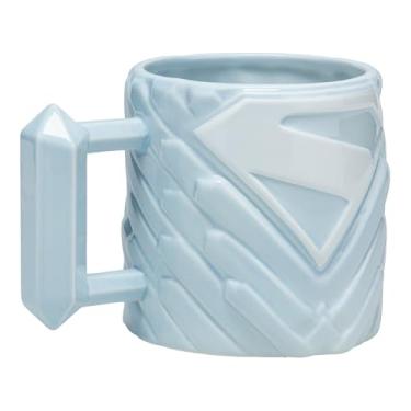 Imagem de Paladone Caneca em forma de Superman Fortress of Solitude, oficialmente licenciada pela DC Comics 650 ml, xícara de café de cerâmica, grande para chá, chocolate quente e muito mais, presentes de