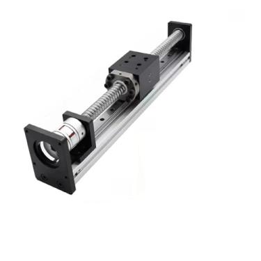 Imagem de S25HH0 XYZ Eixo Slide Stage Linear Trilho de guia linear 40 mm Largura Parafuso esférica SFU1605 1610 para motor de passo Nema 23 Carga máxima 50 kg (suporte de passo de 57 mm, curso de 200 mm SFU1605