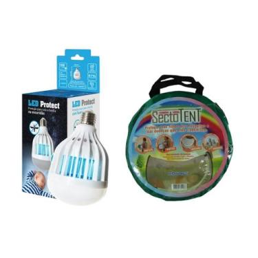 Imagem de Kit Sectotent Criança + Led Protect 220V Ilumina 9W Atrai E - Micrex B