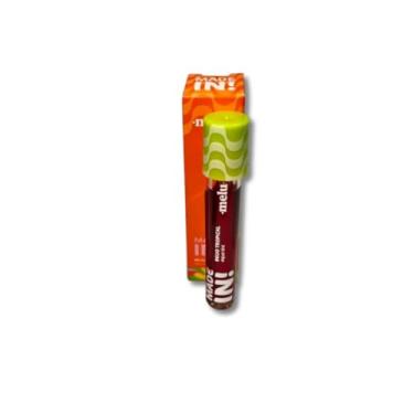 Imagem de Aqua Tint Beijo Tropical Made In Hidratante Lip Tint Vegano Longa Duração e Efeito Natural Cor Laranja Com Acerola