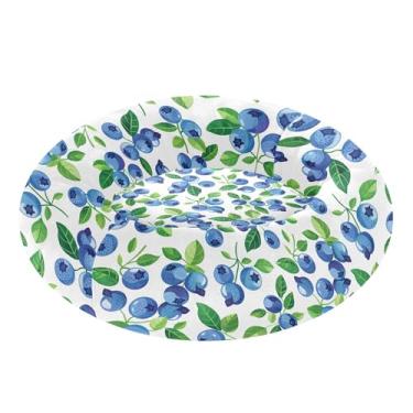 Imagem de SEHANY Cama fofa para cachorro de rosquinha de mirtilo, removível e lavável, pequena cama redonda para gatos, cama fofa super macia para animais de estimação com fundo antiderrapante para cães