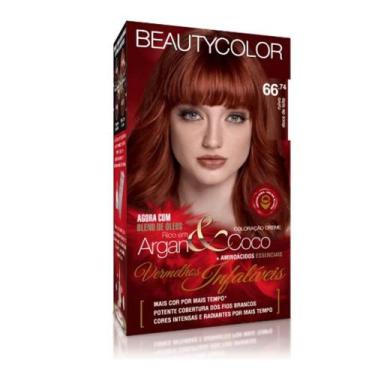Imagem de Tintura beauty color 66.74 ruivo doce de leite especial - no-brand