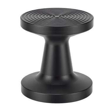 Imagem de Fabater Tamper de café de Dupla Face, Martelo de Prensa de pó Expresso de Dupla Face PP Preto Com Base de Rosca Plana para Máquina de café, Ferramenta de Cozinha para Uso Doméstico e (53MM)