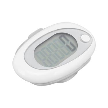 Imagem de KIMISS Adequado para Pedômetro 3D – Contador de Passos Compacto Com Cordão de Clipe | Rastreador de Passos Preciso e Silencioso para Caminhada, Corrida e Exercícios