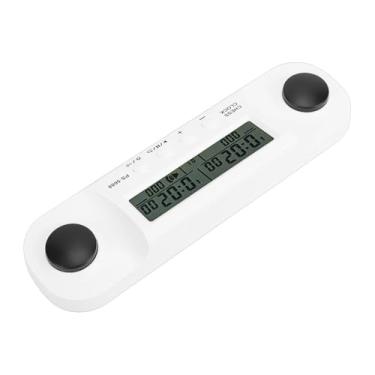 Imagem de Asixxsix Relógio de Xadrez, Cronômetro Digital Profissional de Xadrez Com Tela Grande e Chip de Tempo de Alta Precisão, para Torneios Internacionais de Xadrez Chinês (WHITE)