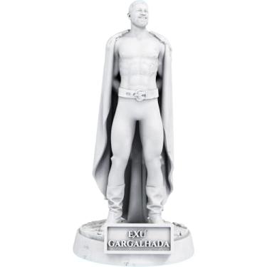 Imagem de Estátua Exu Gargalhada Umbanda Candomblé (Cor Mármore)