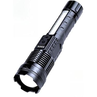 Imagem de Lanterna Laser Tatica Titanium 2000 Metros de Zoom Luz Forte Lanterna Brilhante De 7 Modo Led