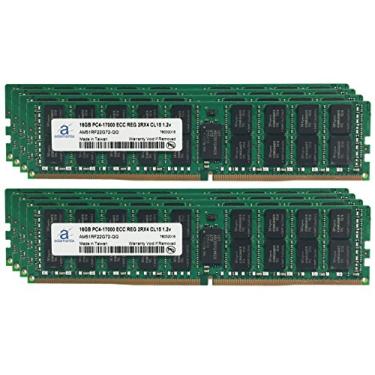 Imagem de Adamanta Atualização de memória de servidor de 128 GB (8 x 16 GB) para HP Proliant XL450 G9 DDR4 2133MHz PC4-17000 ECC Chip registrado 2Rx4 CL15 1.2V SDRAM