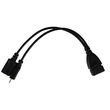 Imagem de Micro USB 2.0 para USB Host Cabo OTG Adaptador Micro USB Y Divisor