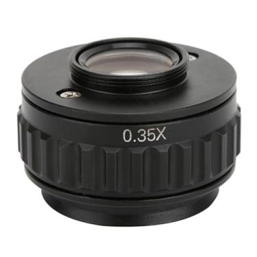Imagem de YOUTHINK Adaptador de Microscópio 0,35X, Adaptadores Interface de Lente de Microscópio CTV de 1,5 pol. Interface CTV de Lente C para Fotografia de Câmera Digital CCD Estéreo Adaptador de 0,35X,