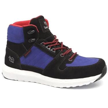 Imagem de Tênis Landfeet Original Cano Alto Cushy #01 (42, Preto+Royal)